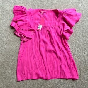 NEW With Tags Lily Pulitzer Devina Blouse, Sz XS